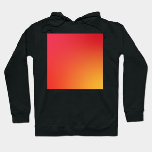 Warm Red Orange and Yellow Gradient Hoodie